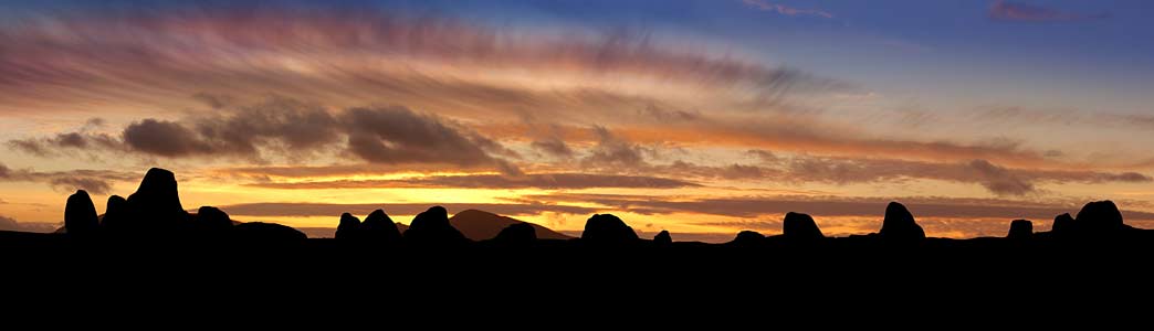 Sunset at Castlerigg Stone Circle