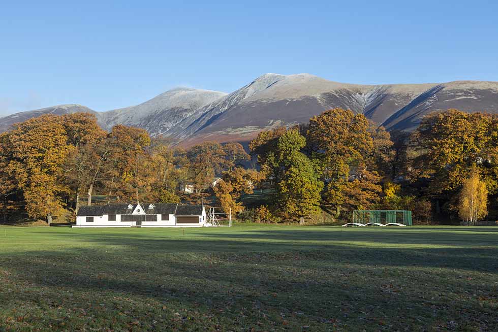 Skiddaw from Fitz Park in Keswick